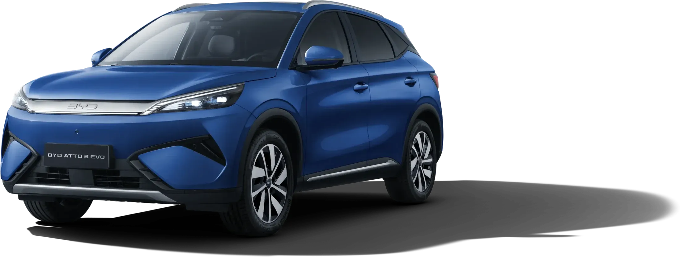 BYD ATTO 3 EVO von vorn schräg