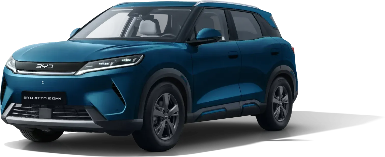 BYD ATTO 2 DM-i von vorn schräg